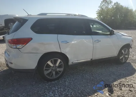 2013 Nissan Pathfinder S from USA, damaged, VIN 5N1AR2MM7DC670860
